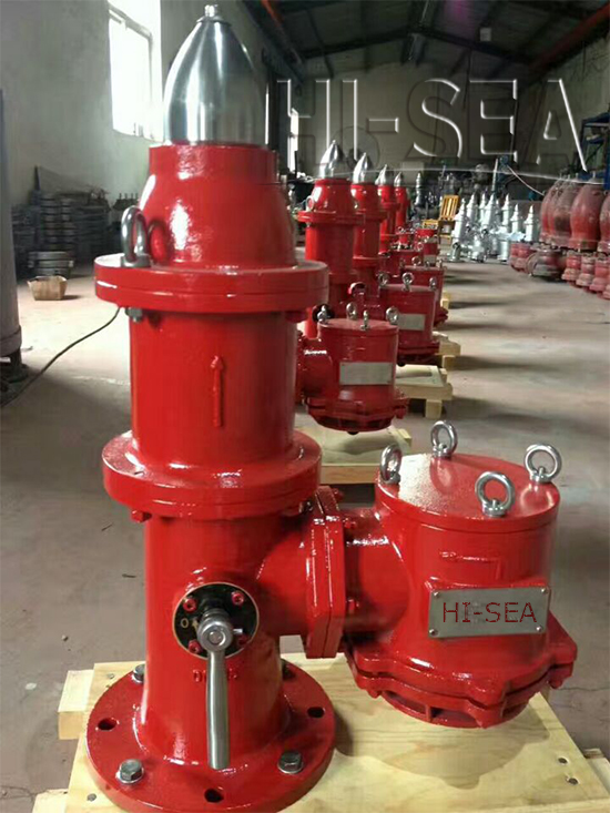 High Velocity Velief Valve with gas freeing cover in factory